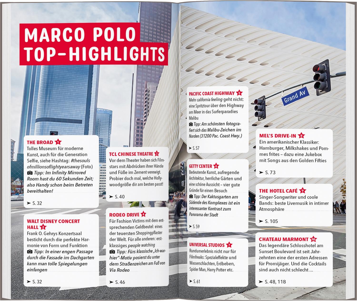 Bild: 9783829735605 | MARCO POLO Reiseführer Los Angeles | Sonja Alper (u. a.) | Taschenbuch