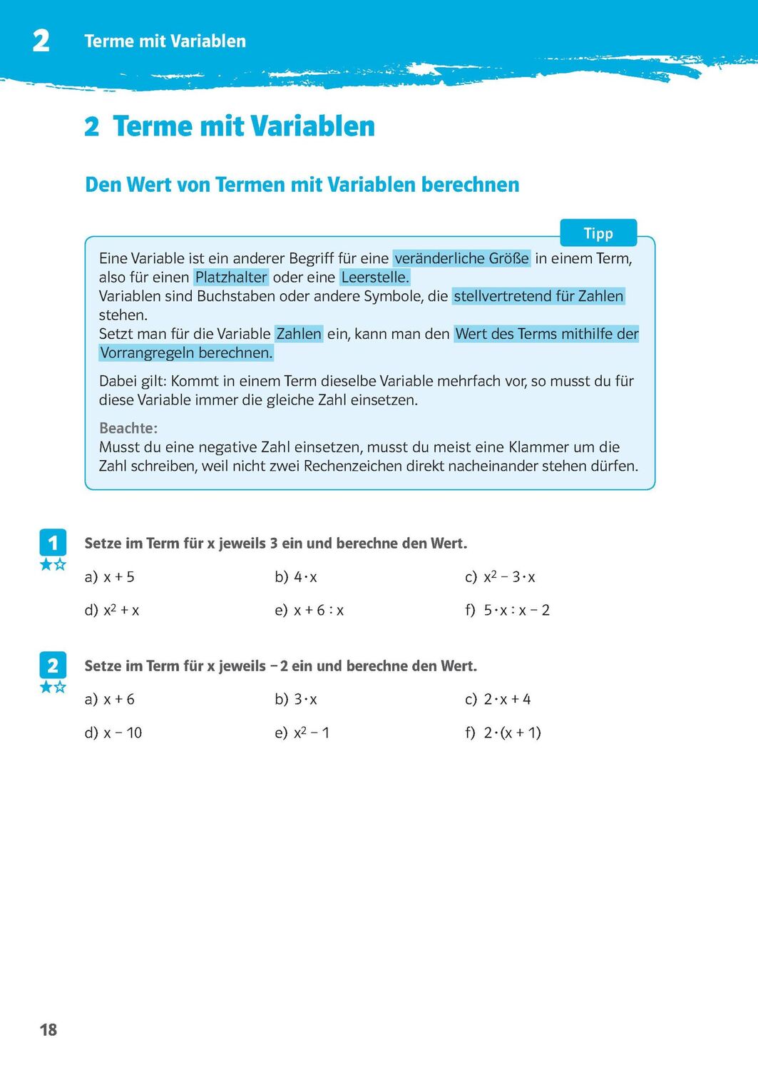 Bild: 9783129275283 | 10-Minuten-Training Mathematik Rechnen mit Termen 7./8. Klasse....