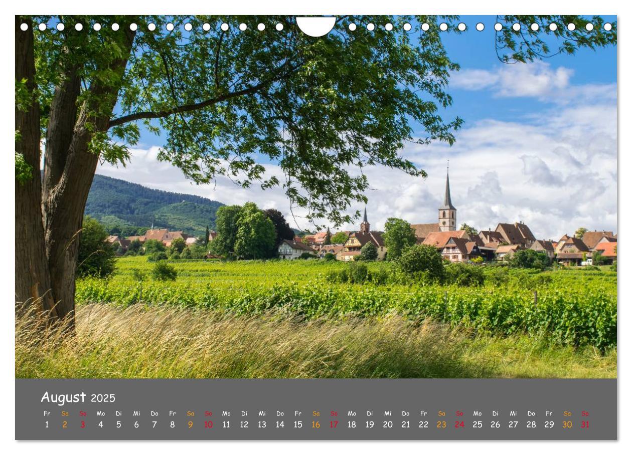 Bild: 9783435595631 | Eindrücke aus dem Elsass (Wandkalender 2025 DIN A4 quer), CALVENDO...