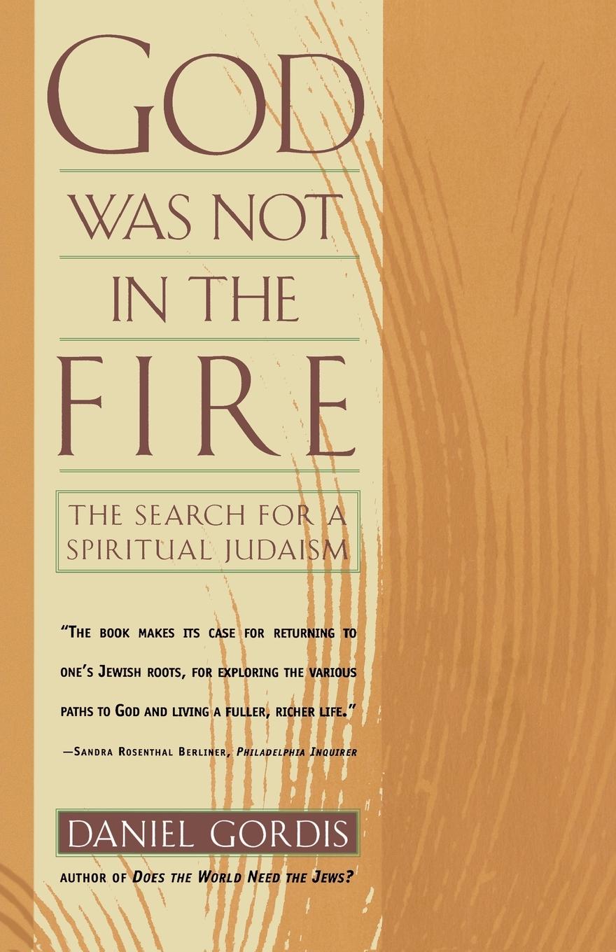 Cover: 9780684825267 | God Was Not in the Fire | The Search for a Spiritual Judaism | Gordis