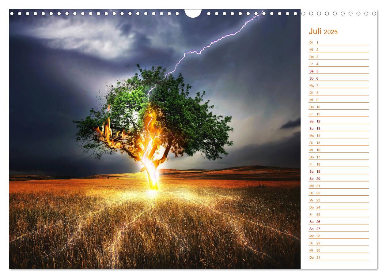 Bild: 9783435260393 | Faszination Blitze beeindruckende Fotos (Wandkalender 2025 DIN A3...