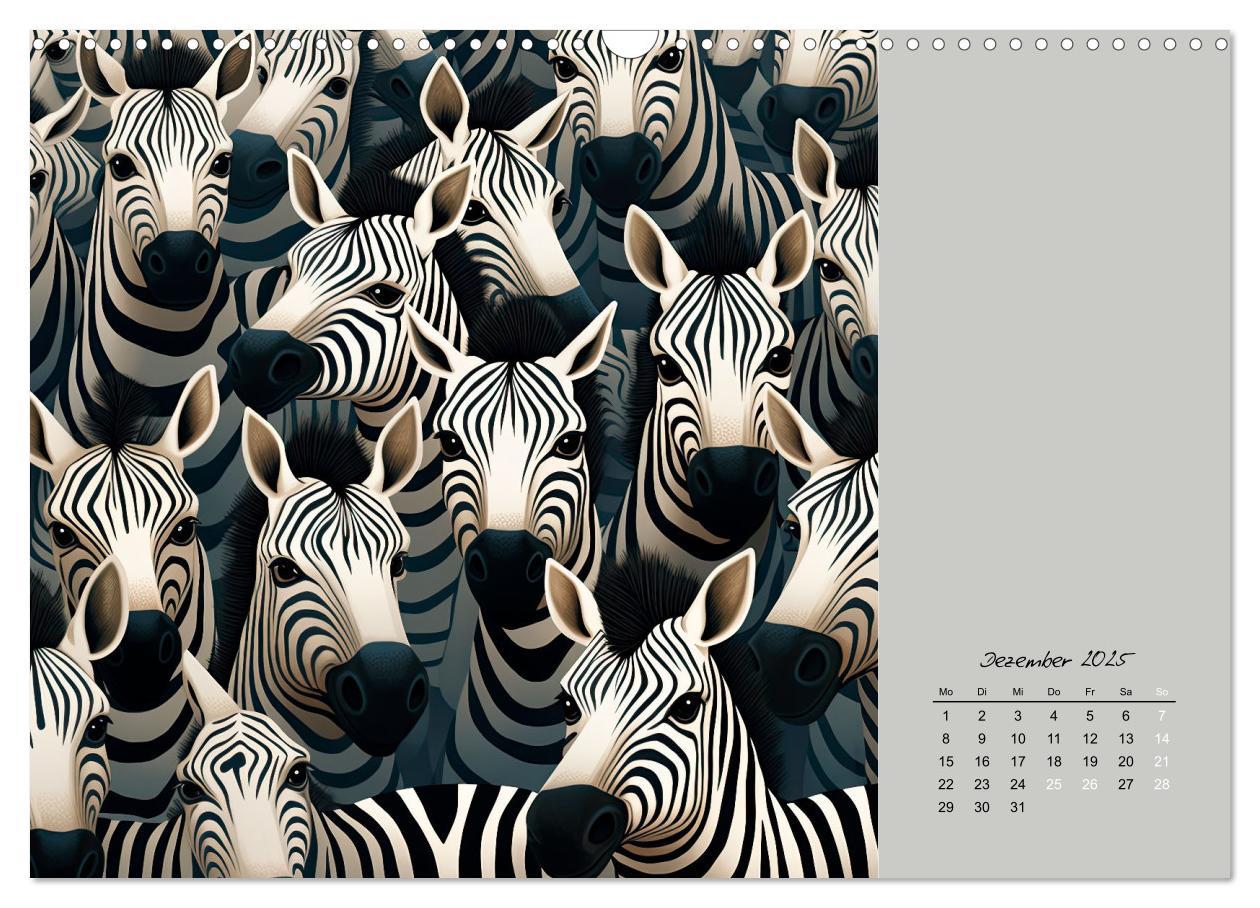 Bild: 9783383843747 | Tierisches Gewimmel (Wandkalender 2025 DIN A3 quer), CALVENDO...