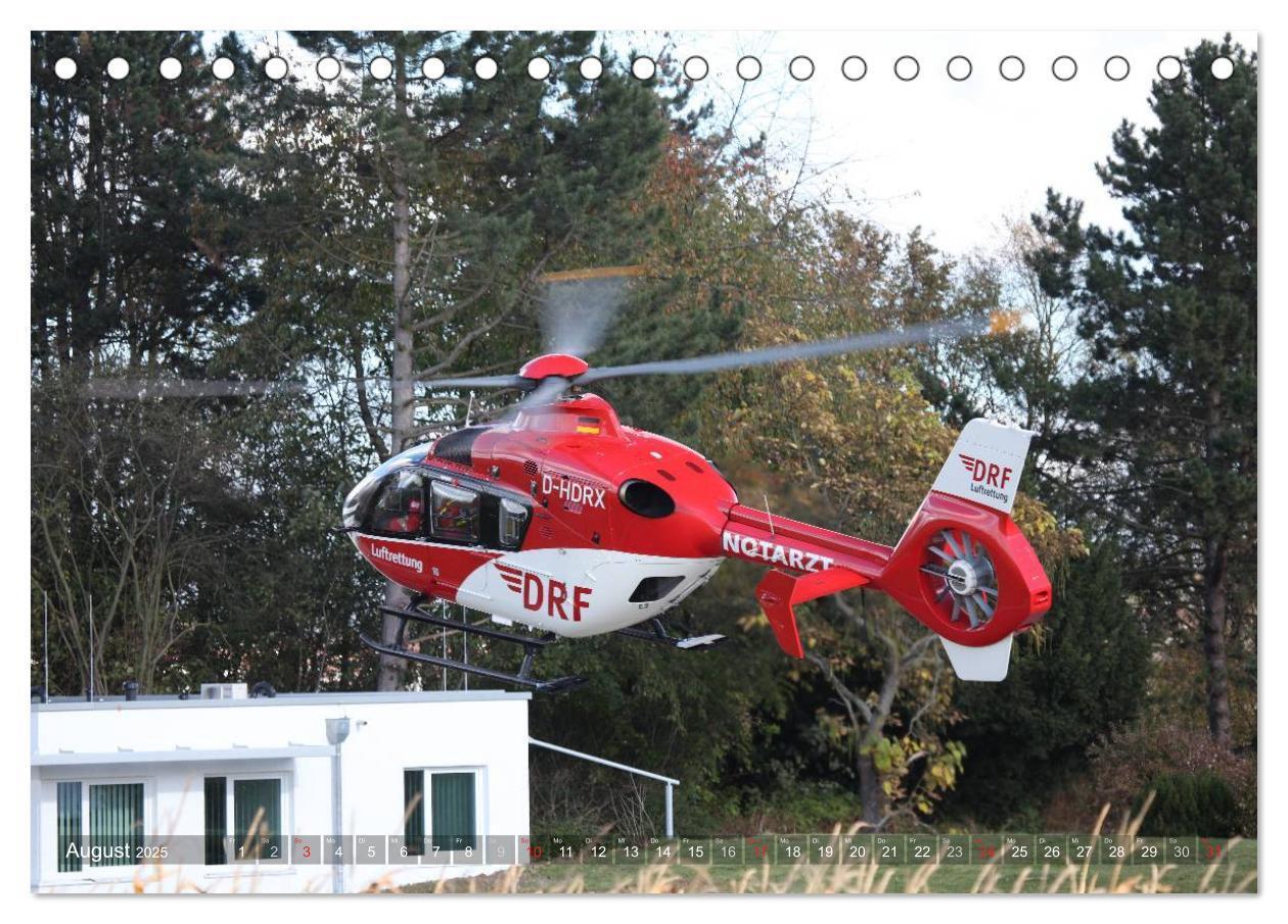 Bild: 9783435633708 | Helikopter in der Luft (Tischkalender 2025 DIN A5 quer), CALVENDO...