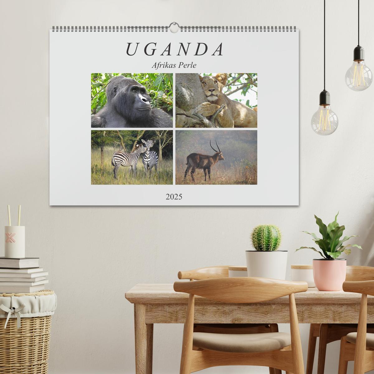 Bild: 9783435254019 | Afrikas Perle Uganda (Wandkalender 2025 DIN A2 quer), CALVENDO...