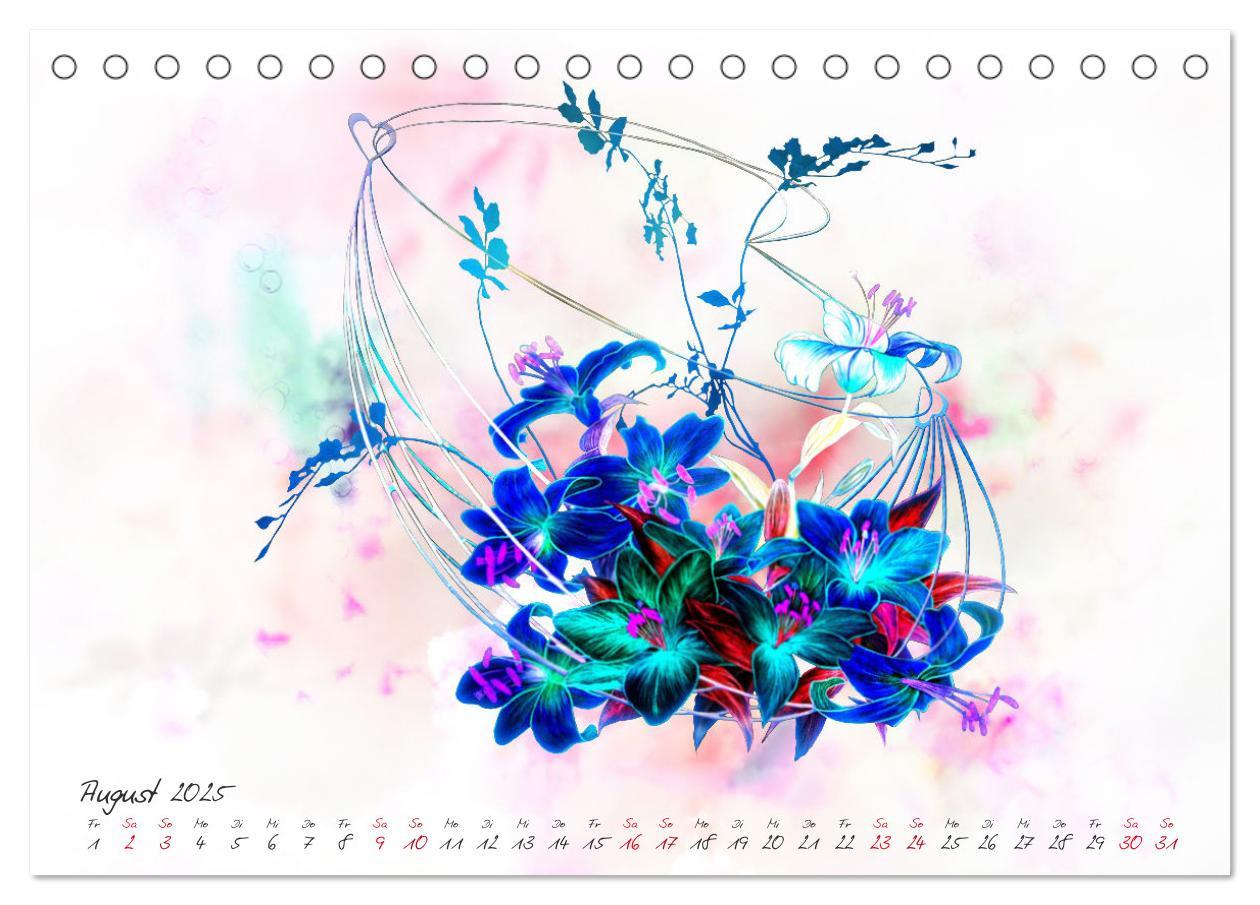 Bild: 9783435317059 | Zauberhaftes Ikebana (Tischkalender 2025 DIN A5 quer), CALVENDO...