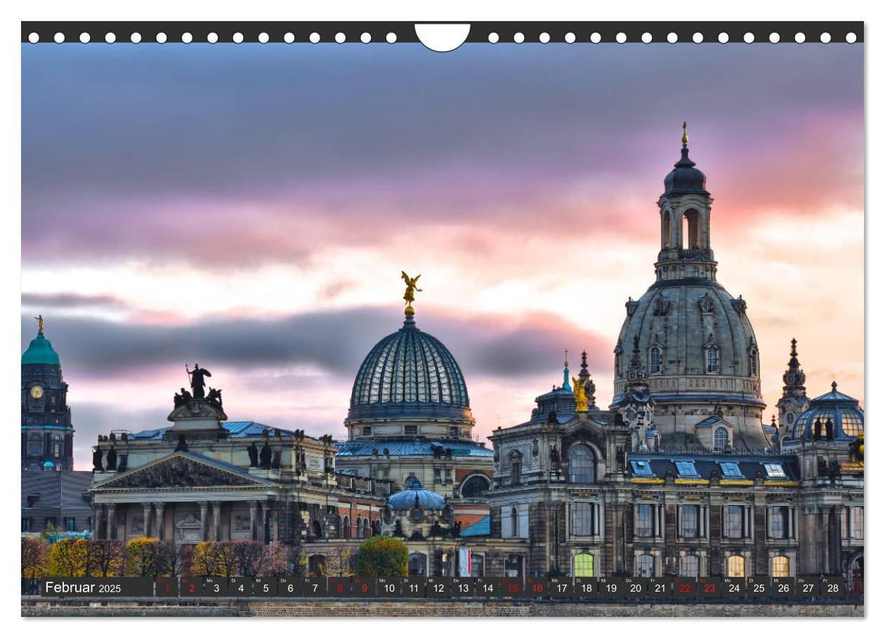 Bild: 9783435734870 | Dresden - Die Frauenkirche (Wandkalender 2025 DIN A4 quer),...