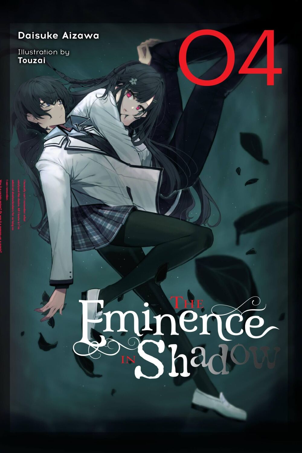 Cover: 9781975341848 | The Eminence in Shadow, Vol. 4 (Light Novel) | Daisuke Aizawa | Buch