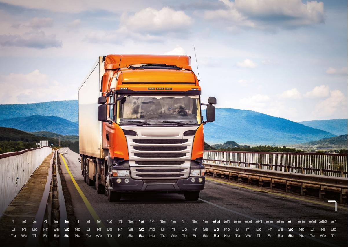 Bild: 9783986734114 | Trucks - Könige der Straße - LKW - 2025 - Kalender DIN A3 | Kalender