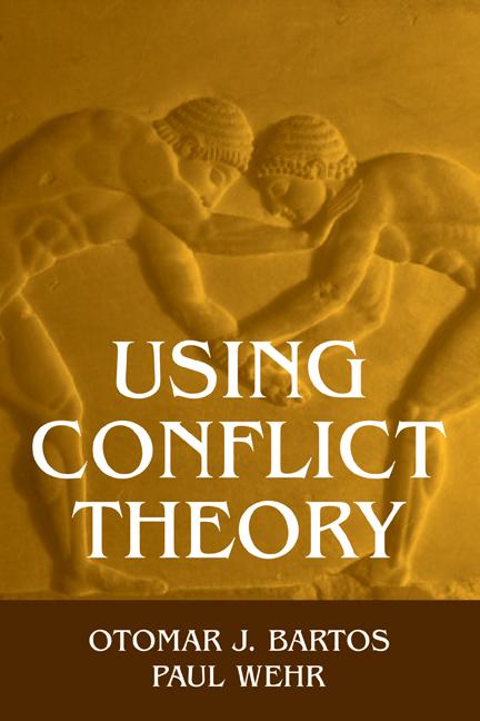 Cover: 9780521794466 | Using Conflict Theory | Otomar J. Bartos (u. a.) | Taschenbuch | 2010