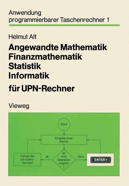 Cover: 9783528141509 | Angewandte Mathematik, Finanzmathematik, Statistik, Informatik für...