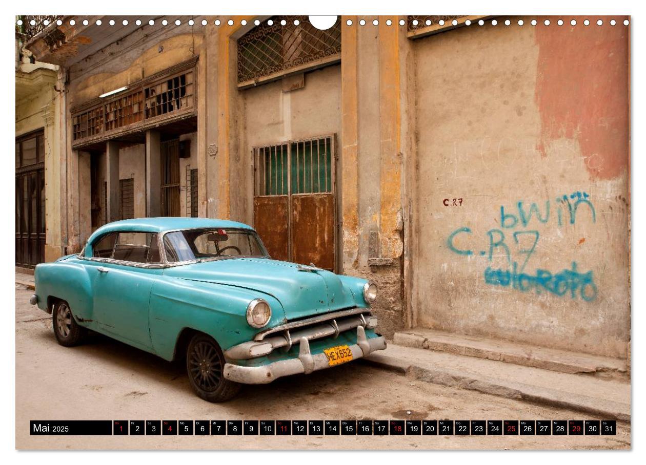 Bild: 9783435818365 | Classic Cars of Cuba (Wandkalender 2025 DIN A3 quer), CALVENDO...