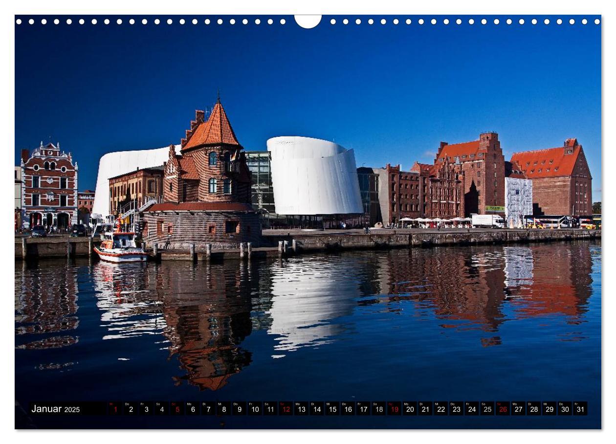 Bild: 9783435549603 | Ostseeperle Stralsund (Wandkalender 2025 DIN A3 quer), CALVENDO...