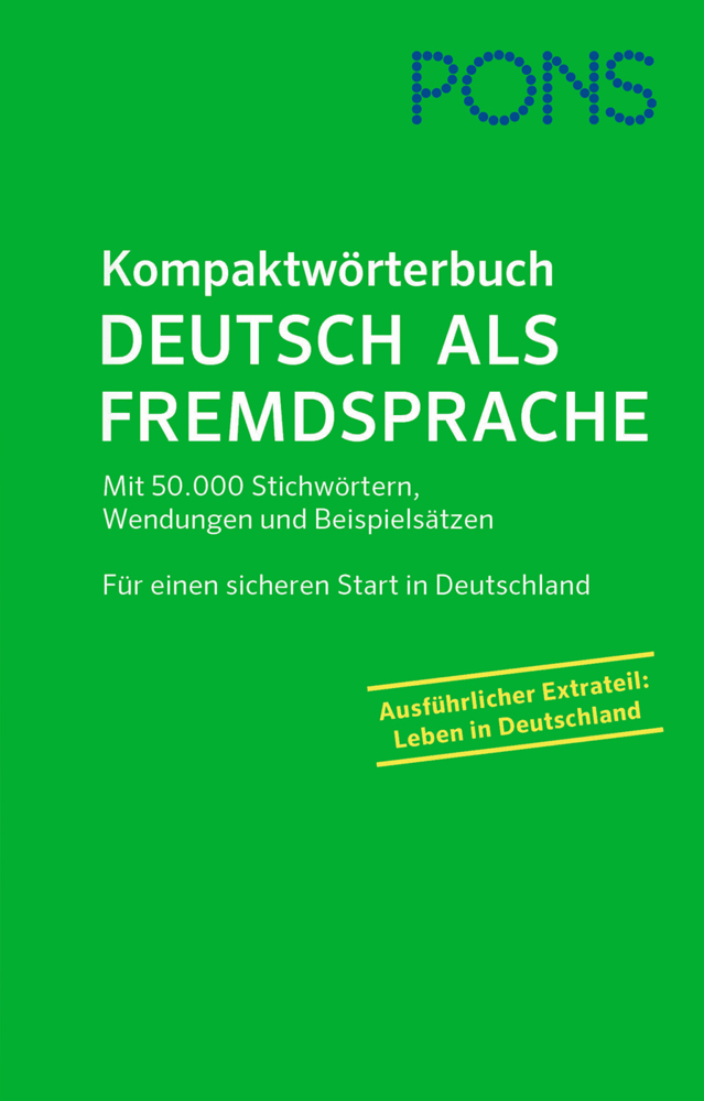 Cover: 9783125162266 | PONS Kompaktwörterbuch Deutsch als Fremdsprache | Buch | 1117 S.