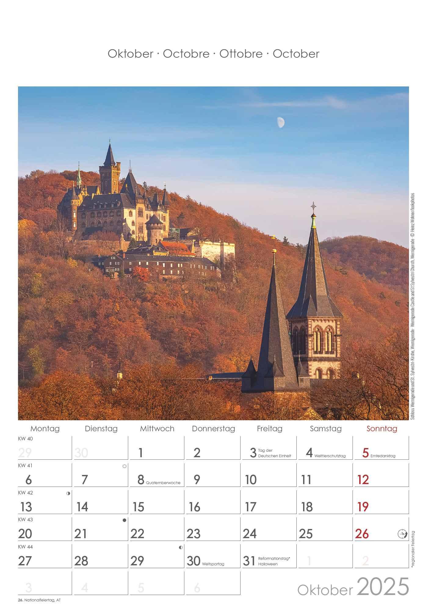 Bild: 4251732343187 | Sachsen-Anhalt 2025 - Bild-Kalender 23,7x34 cm - Regional-Kalender...