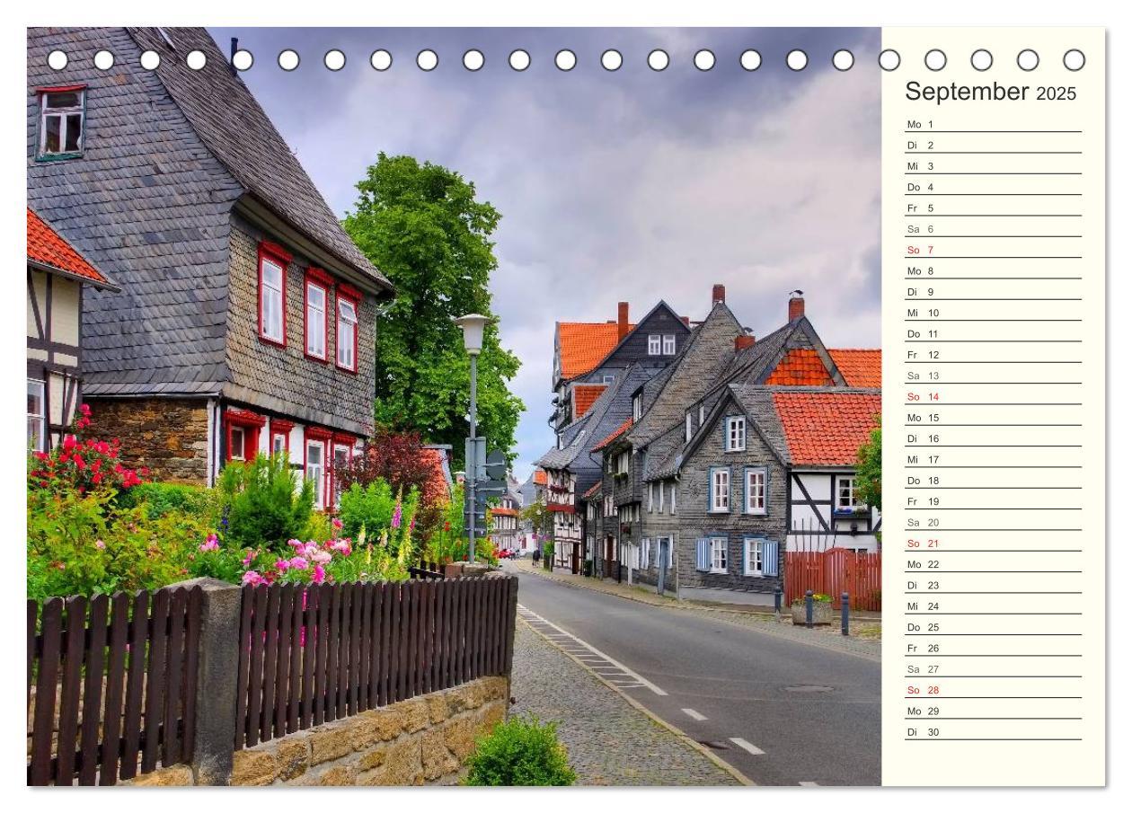 Bild: 9783435523559 | Goslar - Hanse- und Kaiserstadt im Harz (Tischkalender 2025 DIN A5...