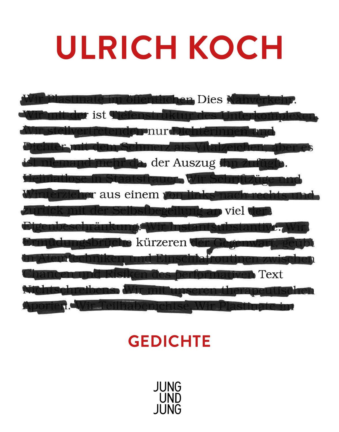 Cover: 9783990272596 | Dies ist nur der Auszug aus einem viel kürzeren Text | Gedichte | Koch