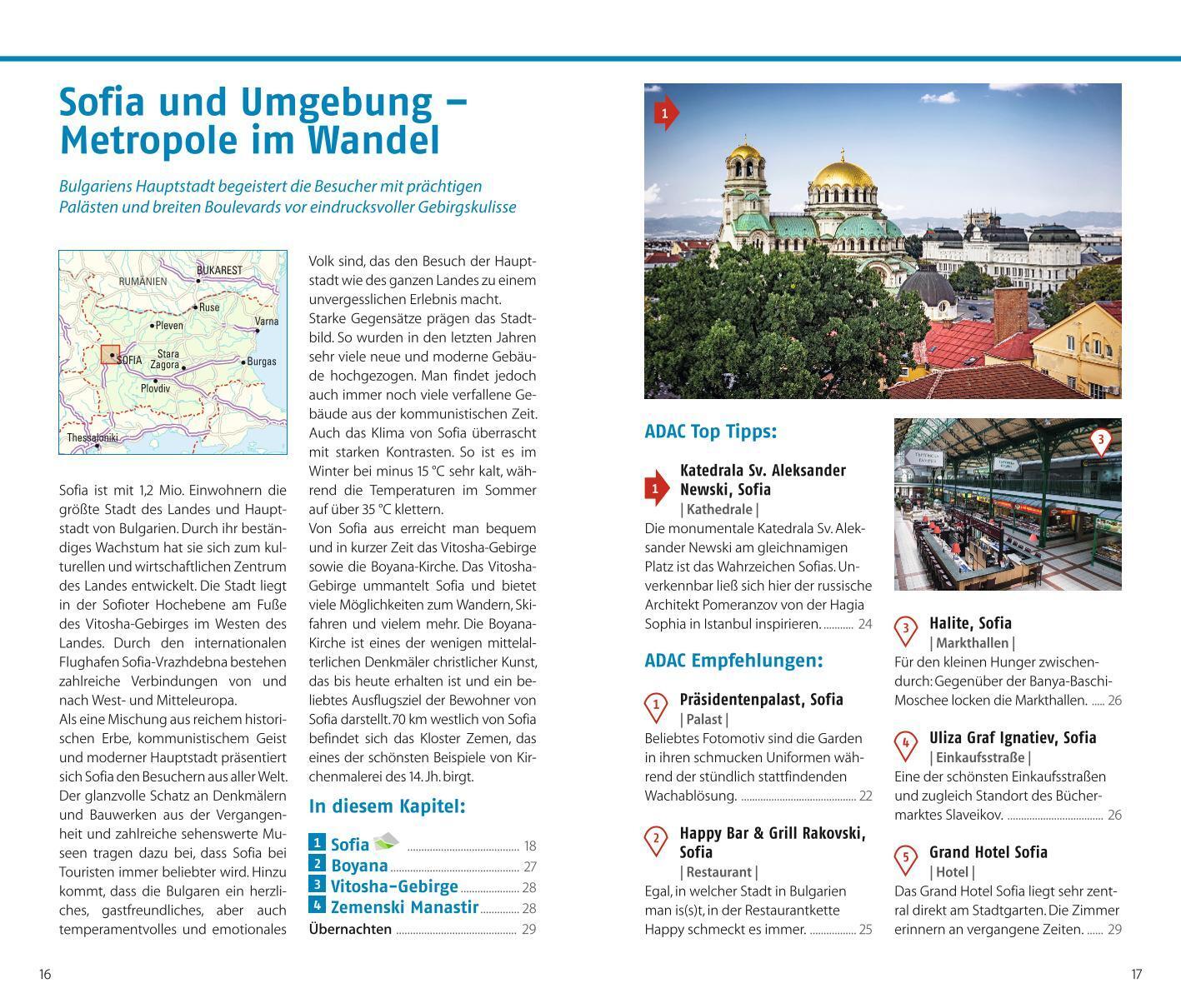 Bild: 9783956895104 | ADAC Reiseführer Bulgarien | Daniela Schetar-Köthe | Taschenbuch