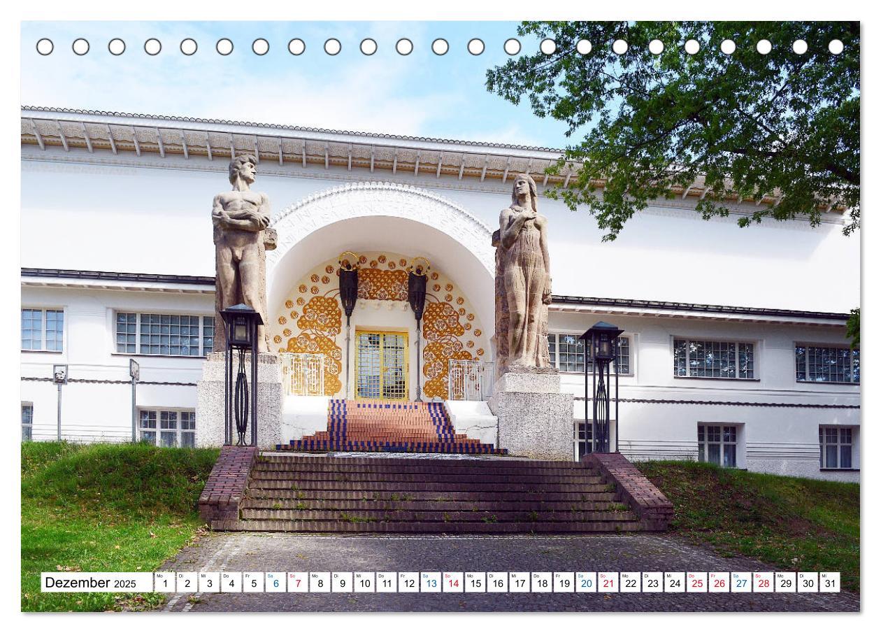 Bild: 9783435355969 | Jugendstil - Darmstadt (Tischkalender 2025 DIN A5 quer), CALVENDO...