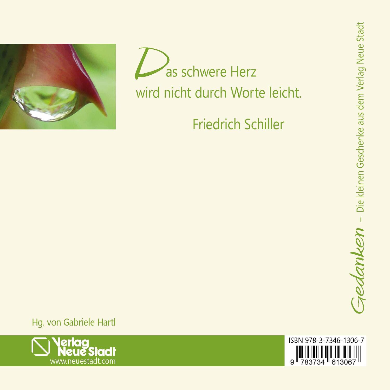 Rückseite: 9783734613067 | Für Zeiten, in denen das Leben schwerfällt | Gedanken | Gabriele Hartl