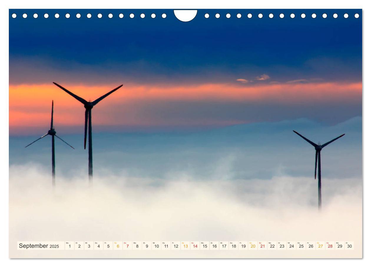 Bild: 9783435351794 | Windrad - Fluch und Segen (Wandkalender 2025 DIN A4 quer), CALVENDO...