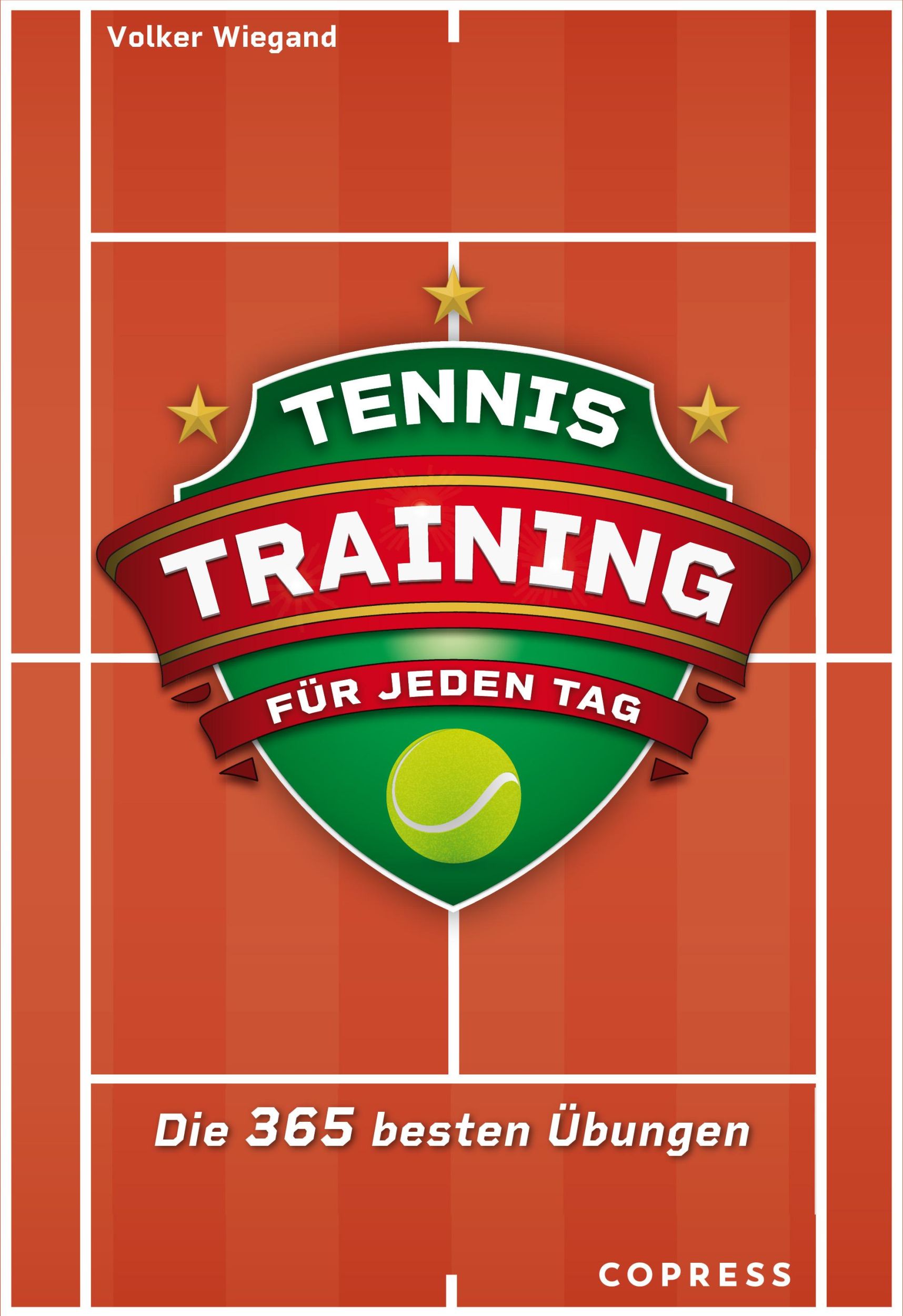 Cover: 9783767912823 | Tennistraining für jeden Tag | Volker Wiegand | Taschenbuch | 440 S.