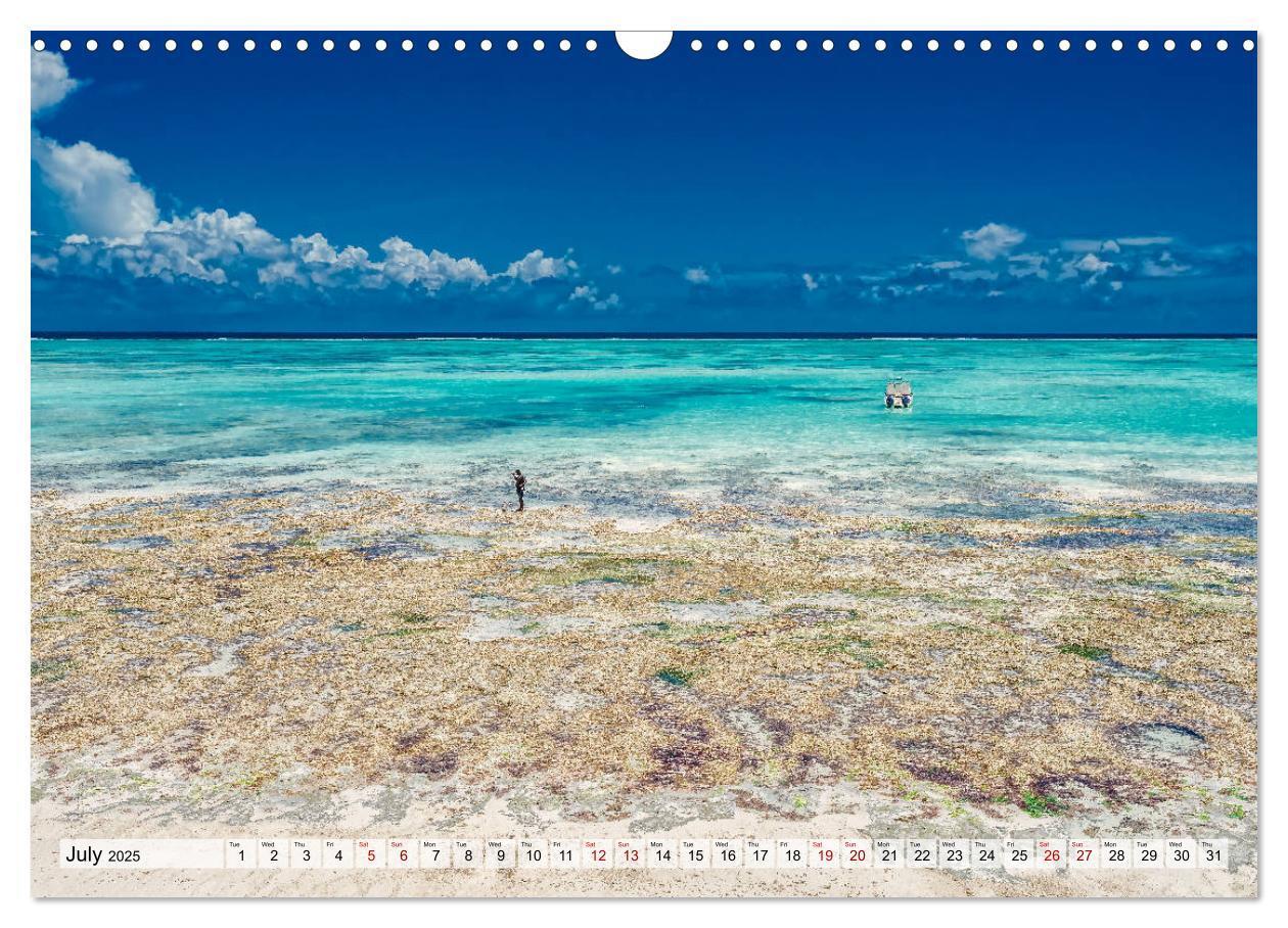 Bild: 9781325945108 | Welcome to Zanzibar (Wall Calendar 2025 DIN A3 landscape), CALVENDO...