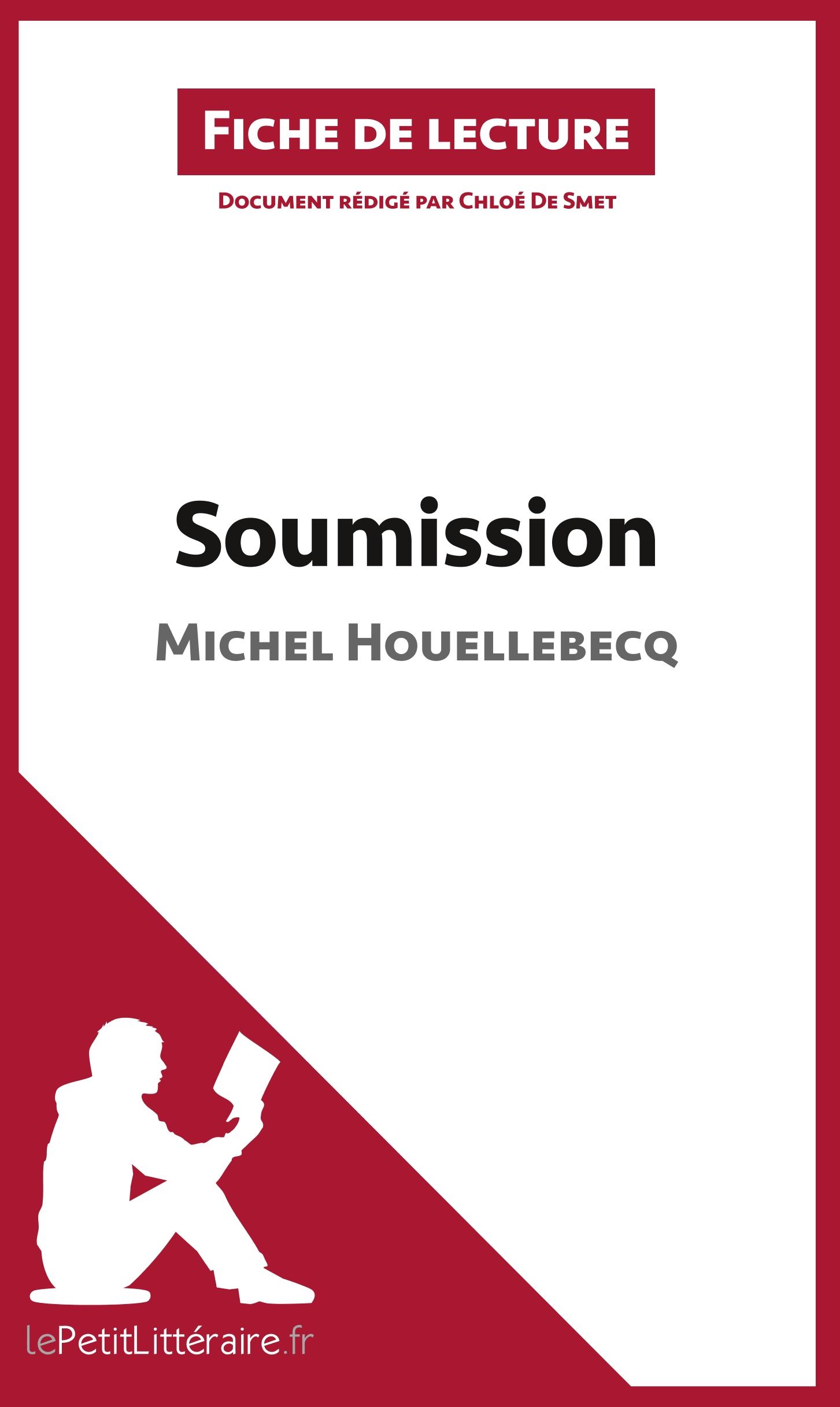 Cover: 9782806267825 | Soumission de Michel Houellebecq (Fiche de lecture) | Taschenbuch