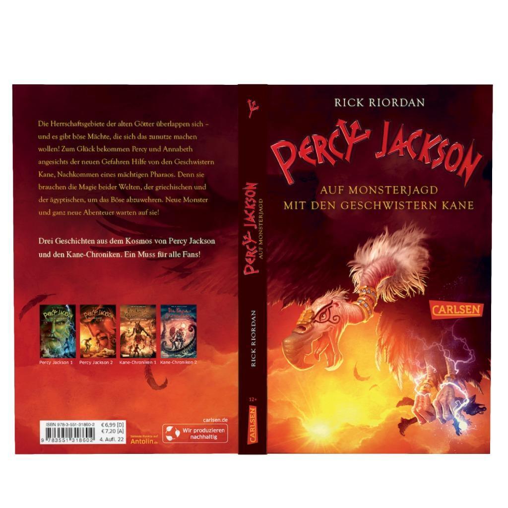 Bild: 9783551318602 | Percy Jackson - Auf Monsterjagd mit den Geschwistern Kane (Percy...