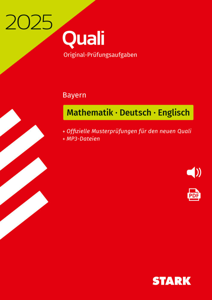 Cover: 9783849061678 | STARK Original-Prüfungen Quali Mittelschule 2025 - Mathematik,...