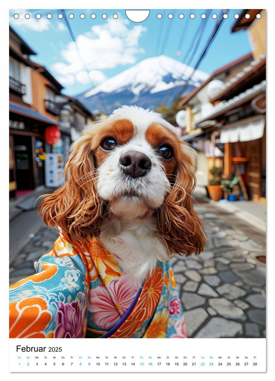 Bild: 9783383763441 | Cavalier King Charles Spaniel - Lustige Weltenreise im Selfie-Modus...