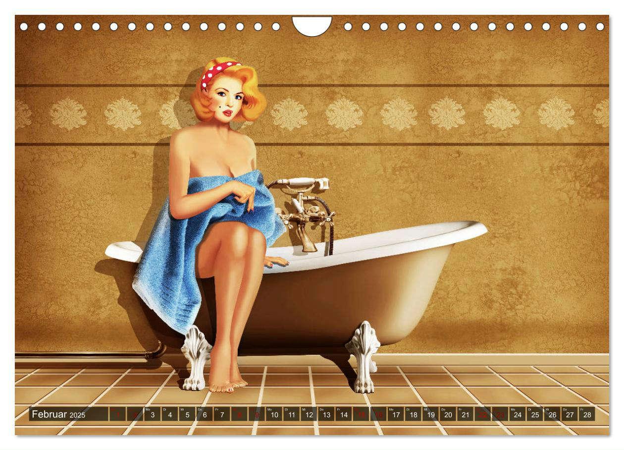 Bild: 9783435378845 | Pin-Up Girls im Retro Style by Mausopardia (Wandkalender 2025 DIN...