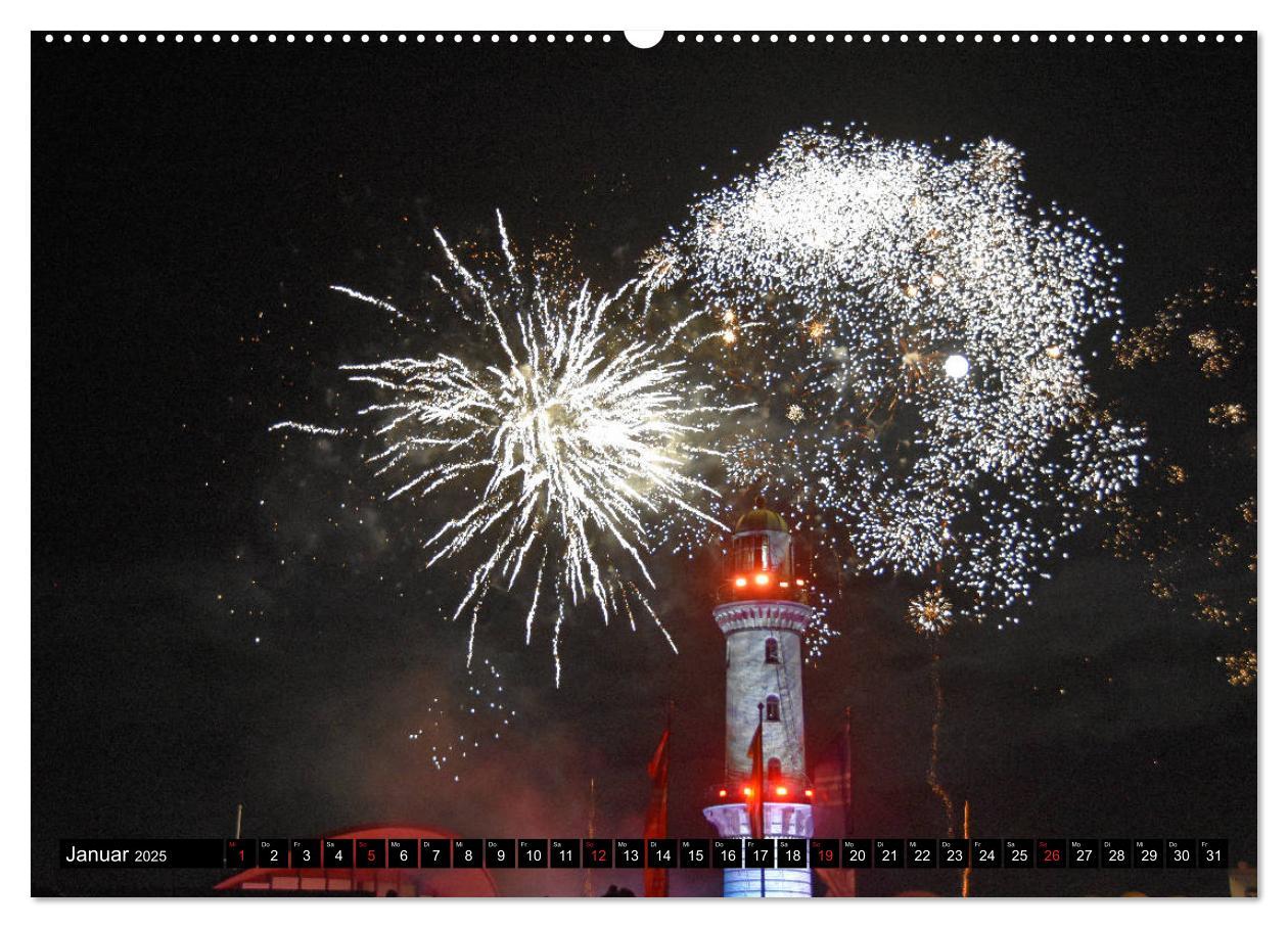 Bild: 9783435231140 | Warnemünde und Rostock, Perlen an der Ostsee (Wandkalender 2025 DIN...