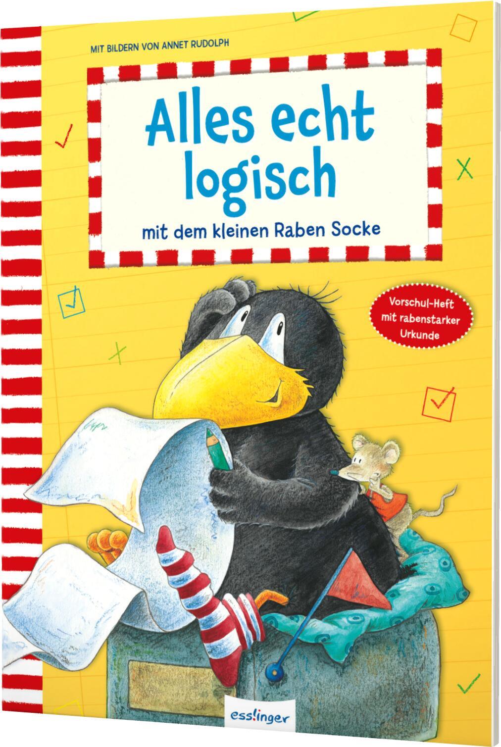 Cover: 9783480236916 | Der kleine Rabe Socke: Alles echt logisch mit dem kleinen Raben Socke