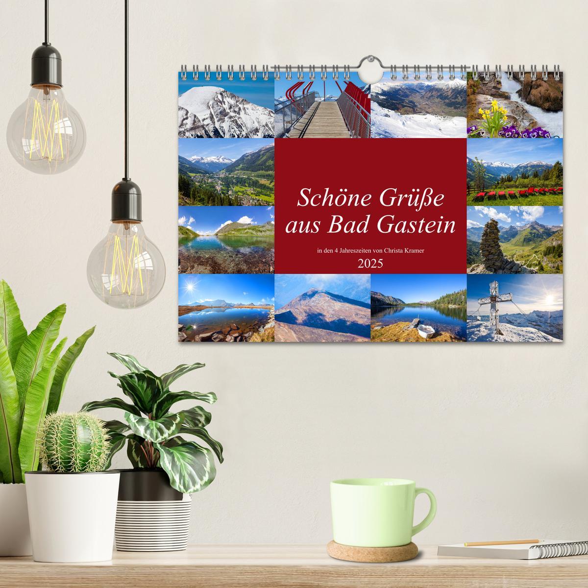 Bild: 9783435166541 | Schöne Grüße aus Bad Gastein (Wandkalender 2025 DIN A4 quer),...