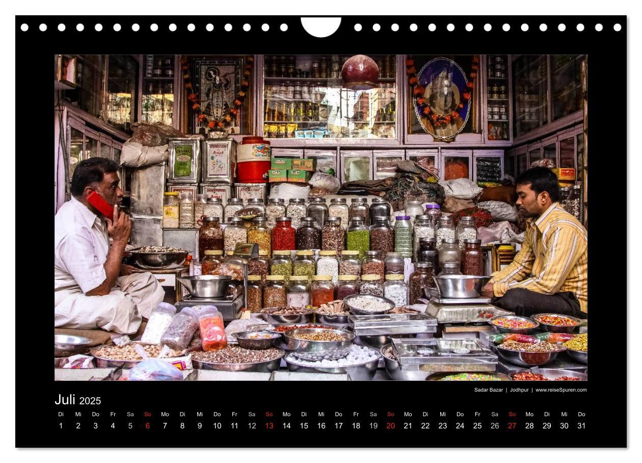 Bild: 9783435620678 | Willkommen in Indien 2025 (Wandkalender 2025 DIN A4 quer), CALVENDO...