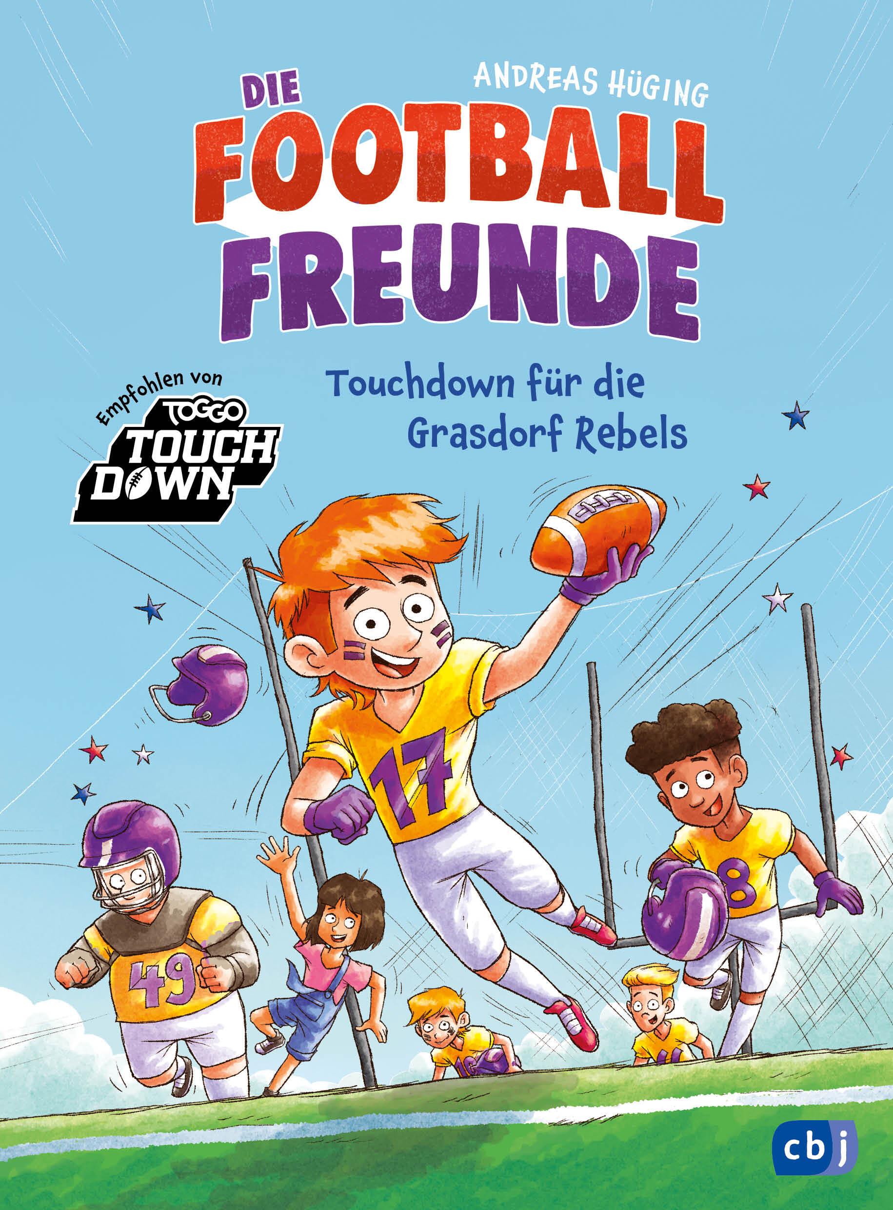 Cover: 9783570181683 | Die Football-Freunde - Touchdown für die Grasdorf Rebels | Hüging