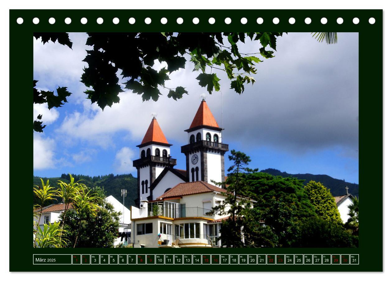 Bild: 9783383877674 | Sao Miguel - Perle der Azoren (Tischkalender 2025 DIN A5 quer),...