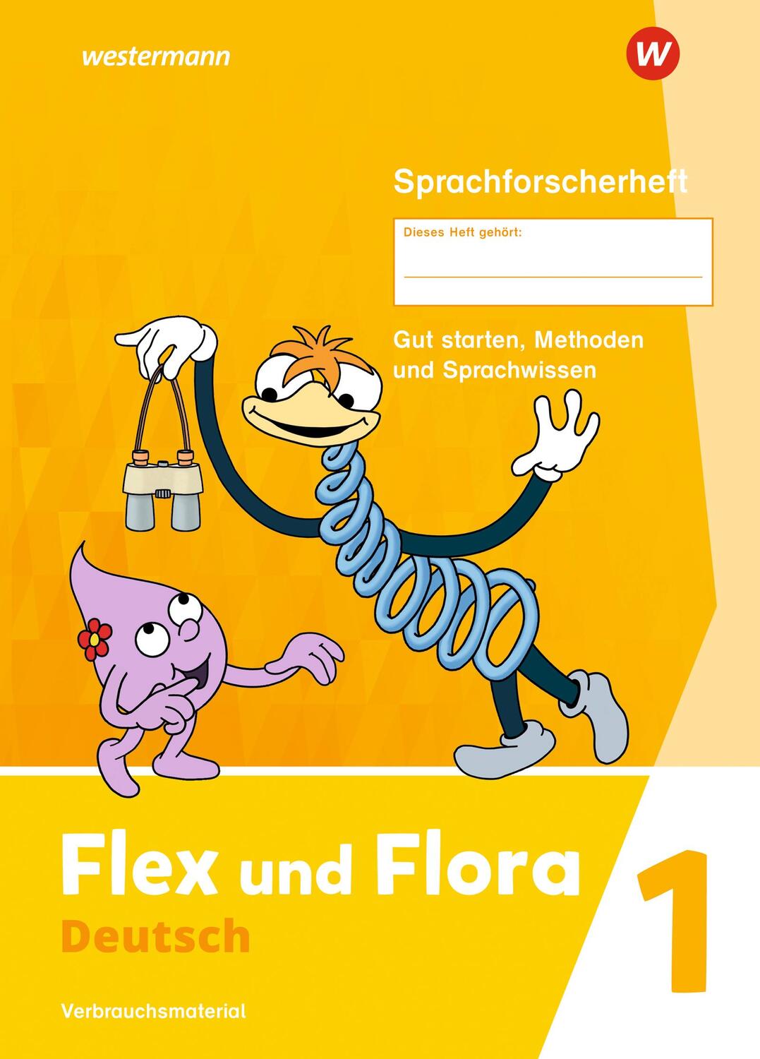 Cover: 9783141040012 | Flex und Flora - Ausgabe 2021 | Sprachforscherheft 1 DS | Broschüre