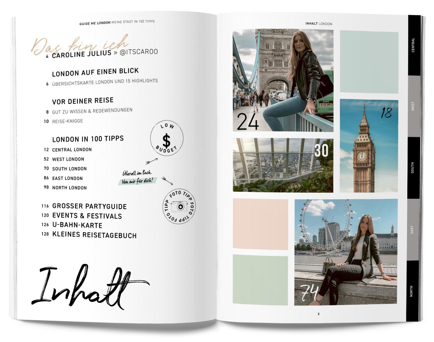 Bild: 9783828310742 | GuideMe Reiseführer London | Caroline Julius (u. a.) | Taschenbuch