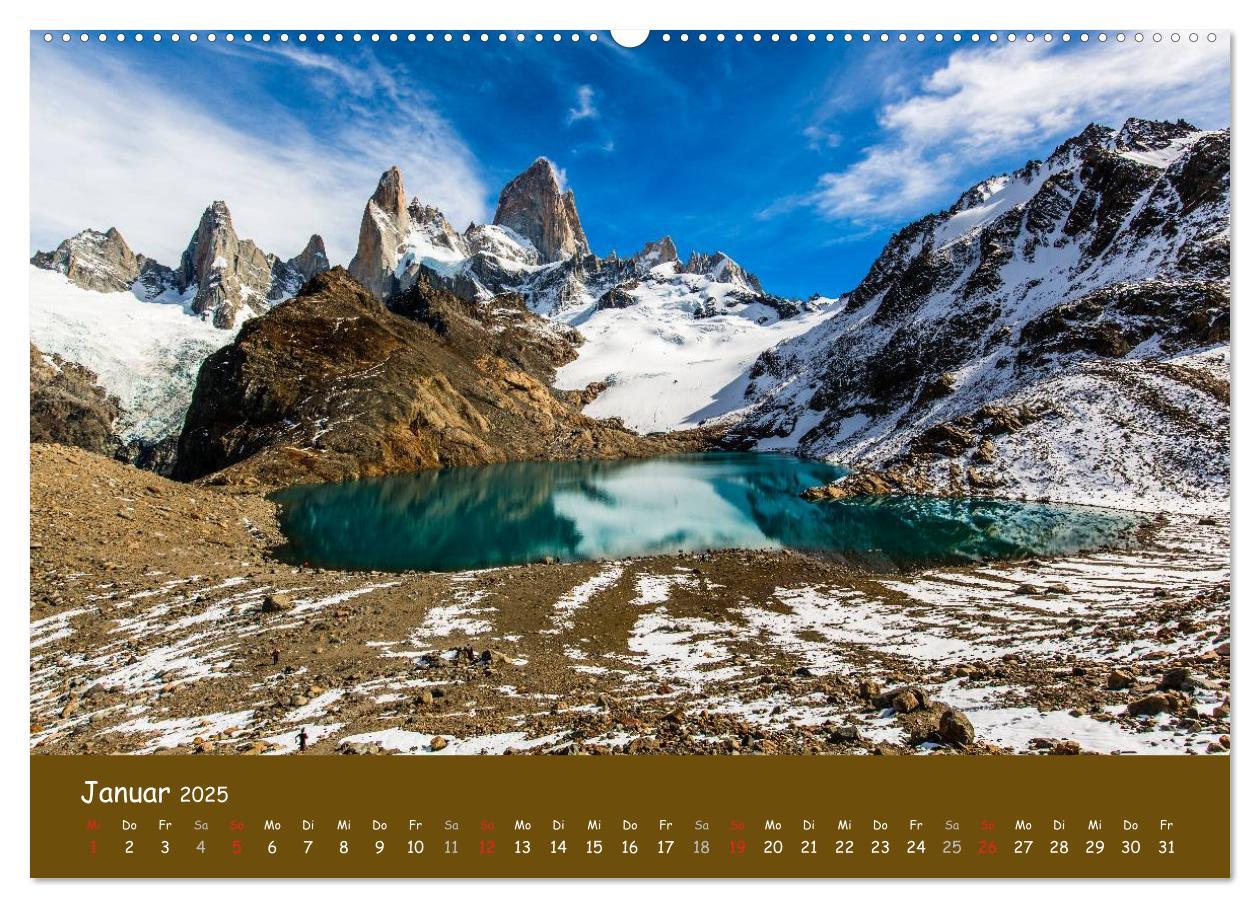 Bild: 9783435594382 | Patagonien 2025 - Traumziel in den Anden (Wandkalender 2025 DIN A2...