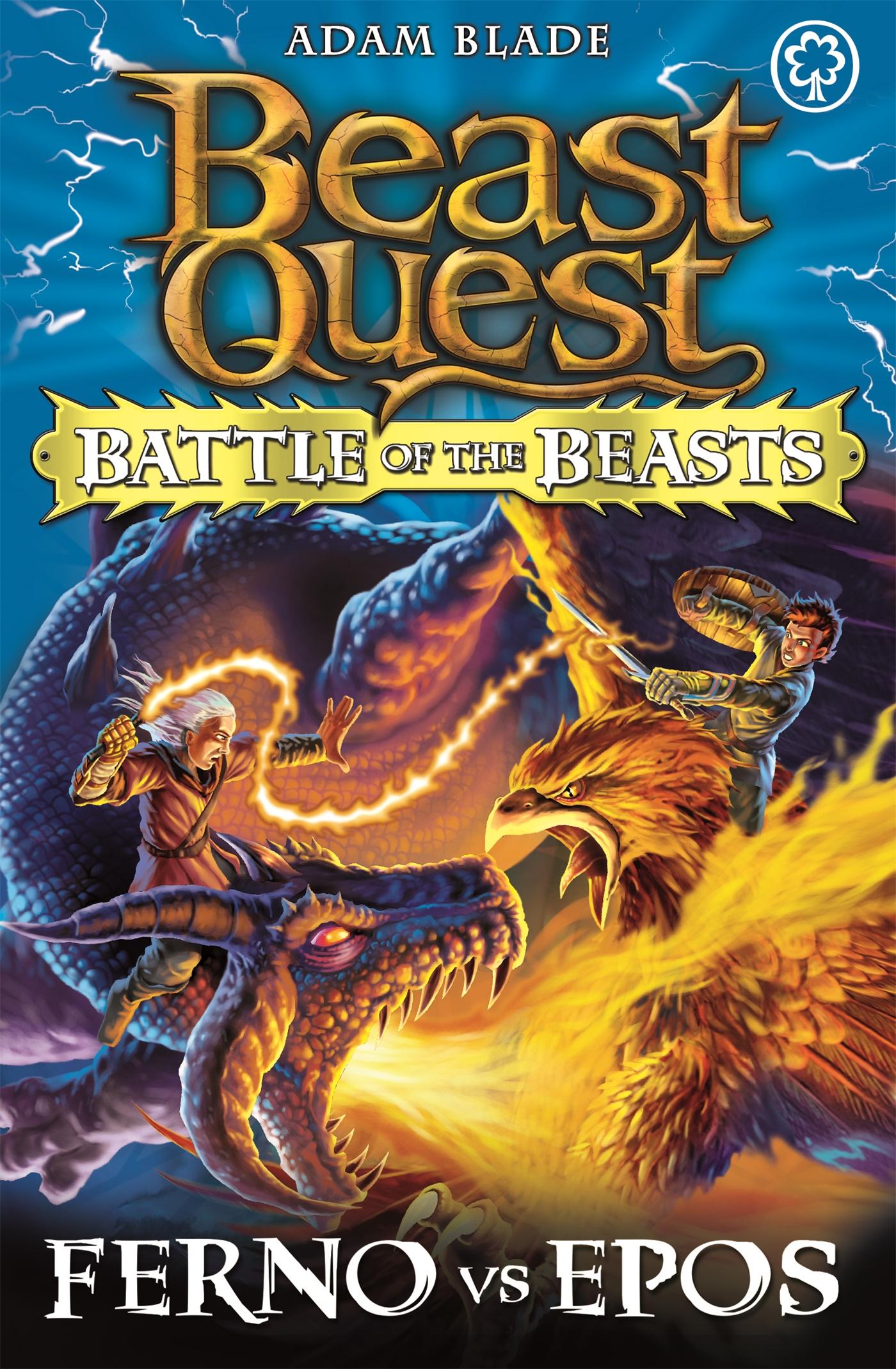 Cover: 9781408318676 | Beast Quest: Battle of the Beasts 1: Ferno Vs Epos | Adam Blade | Buch