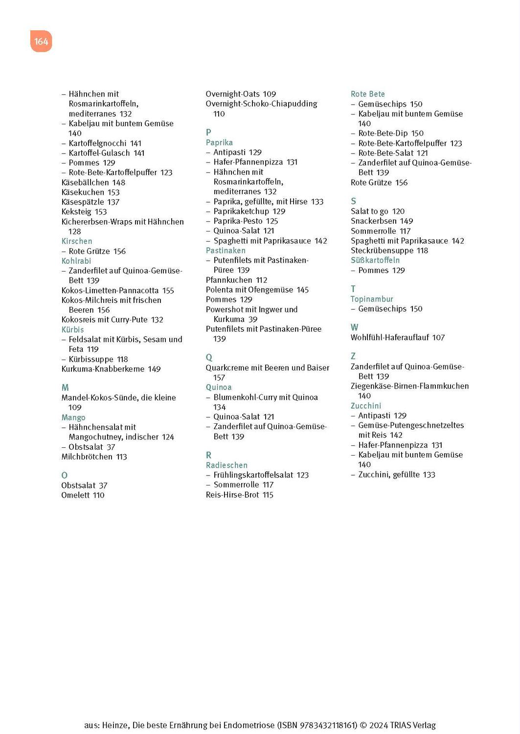 Bild: 9783432118161 | Die beste Ernährung bei Endometriose | Nicole R. Heinze | Taschenbuch