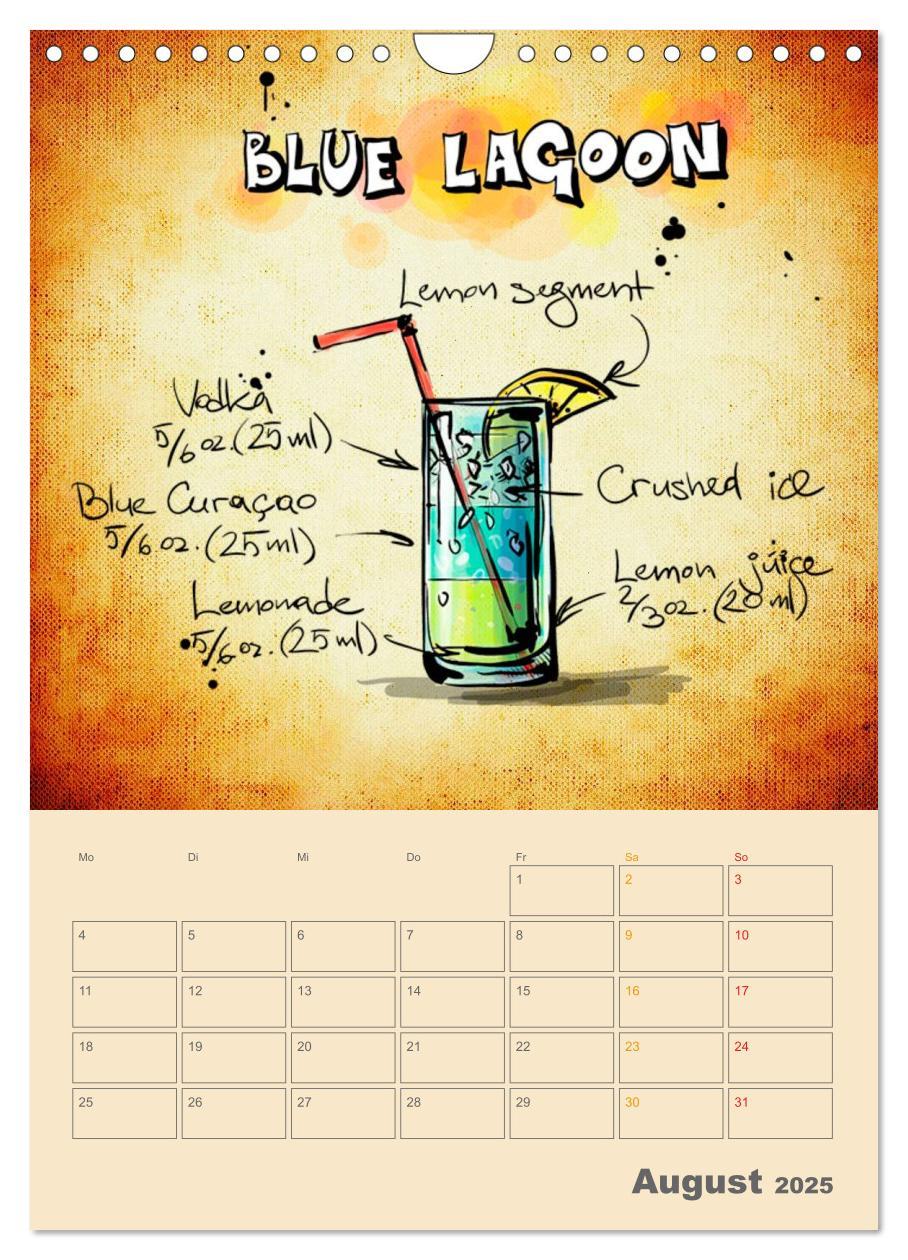 Bild: 9783457038499 | Coole Cocktails (Wandkalender 2025 DIN A4 hoch), CALVENDO...