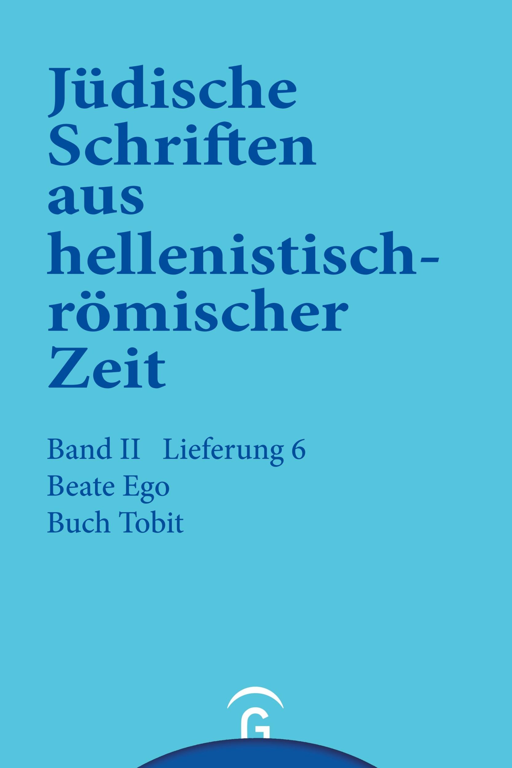 Cover: 9783579039268 | Buch Tobit | Beate Ego | Taschenbuch | Paperback | 144 S. | Deutsch