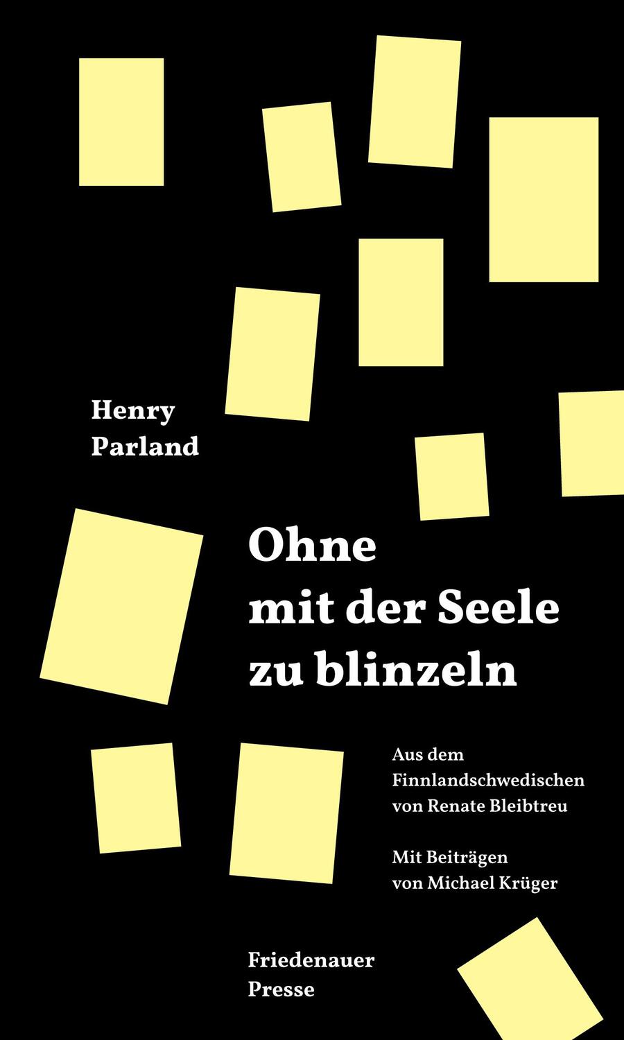 Cover: 9783751880268 | Ohne mit der Seele zu blinzeln | Henry Parland | Buch | 320 S. | 2024