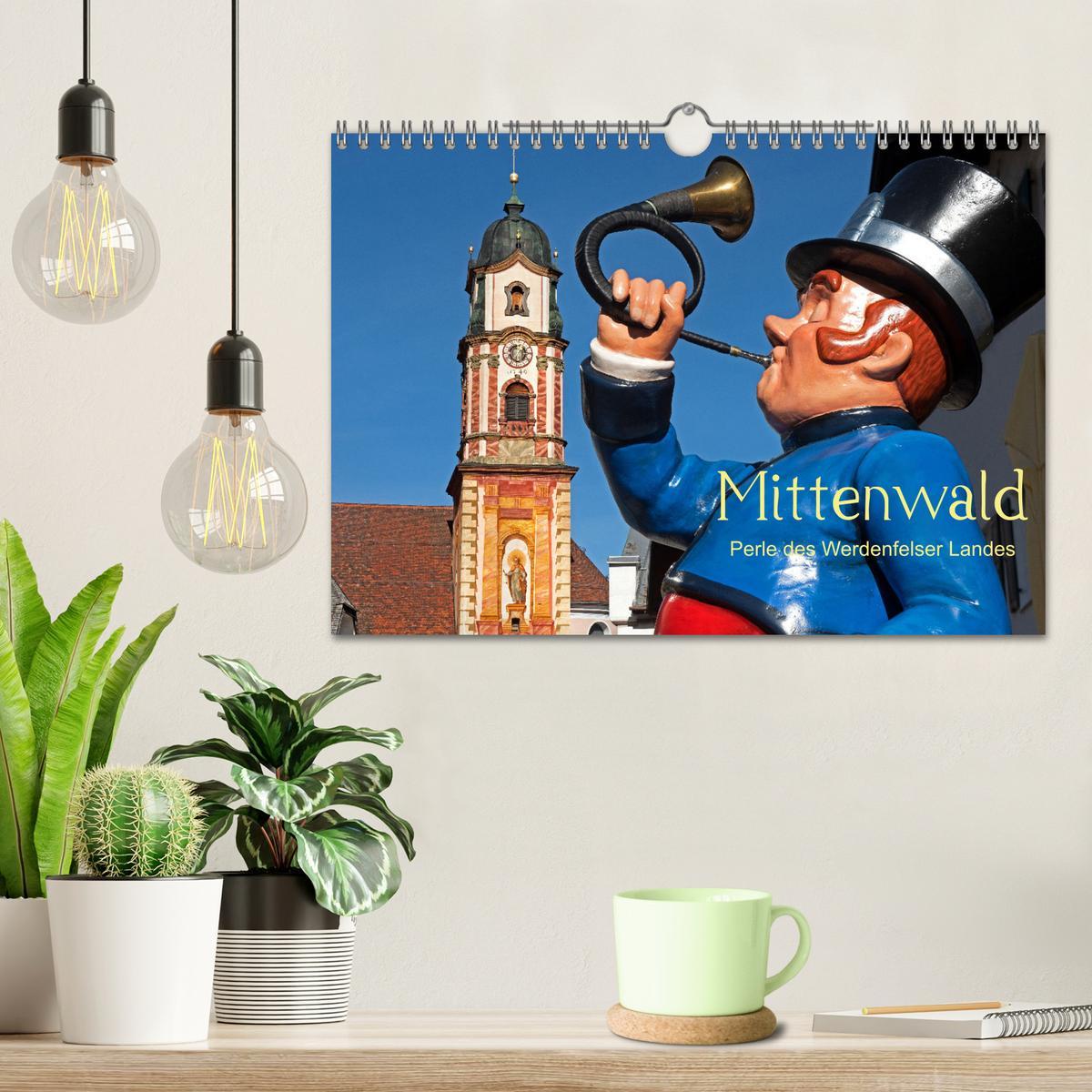 Bild: 9783383860539 | Mittenwald - Perle des Werdenfelser Landes (Wandkalender 2025 DIN...