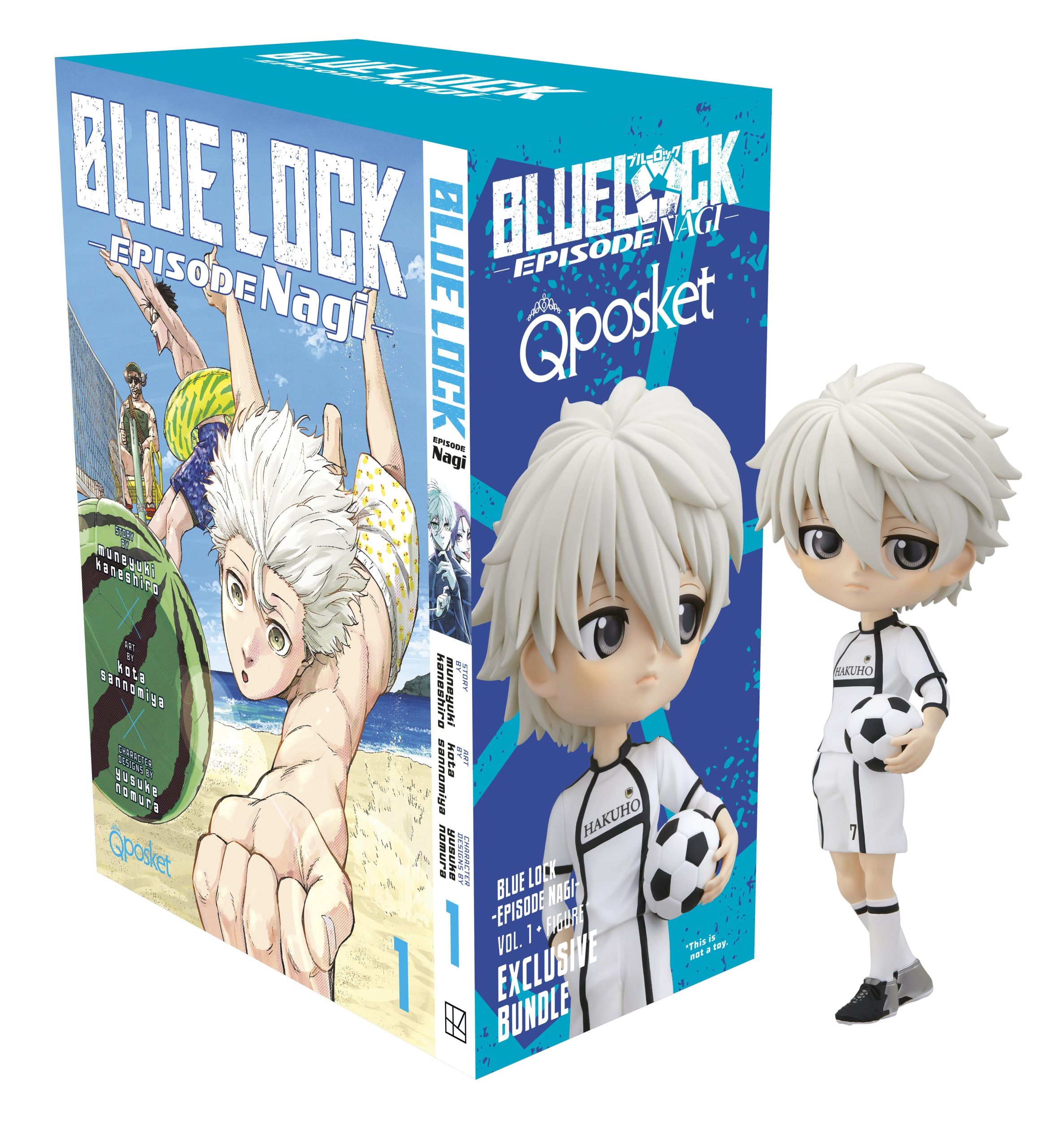 Cover: 9798888773727 | Blue Lock Episode Nagi 1 + Exclusive Q Posket Figure | Kota Sannomiya