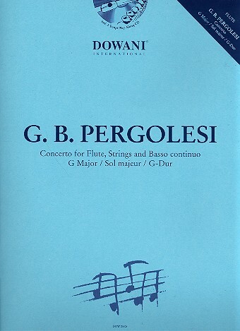 Cover: 9783905476927 | Concerto for Flute,Strings and Basso Cont. G Major | Pergolesi | 2017