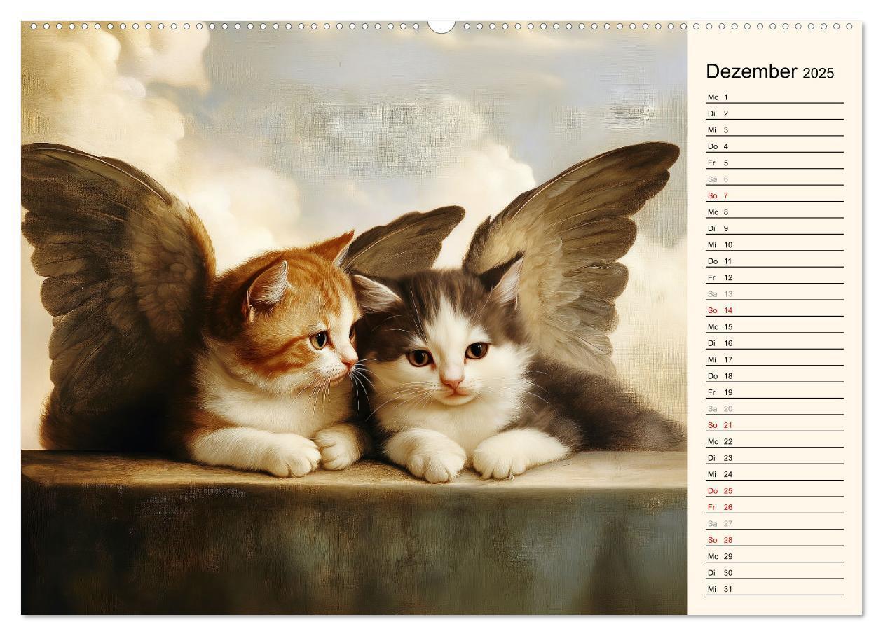 Bild: 9783457179857 | Katzen schaffen Kunst (Wandkalender 2025 DIN A2 quer), CALVENDO...