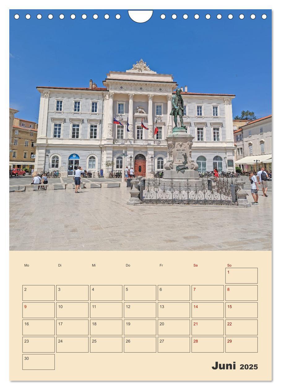 Bild: 9783435863440 | Piran, Sloweniens Perle am Mittelmeer (Wandkalender 2025 DIN A4...